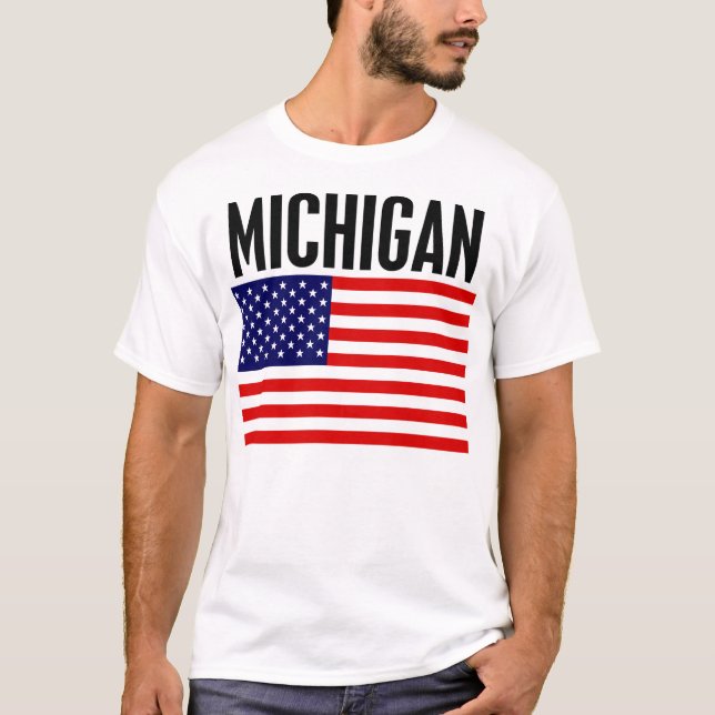 T-shirt Le Michigan (Devant)