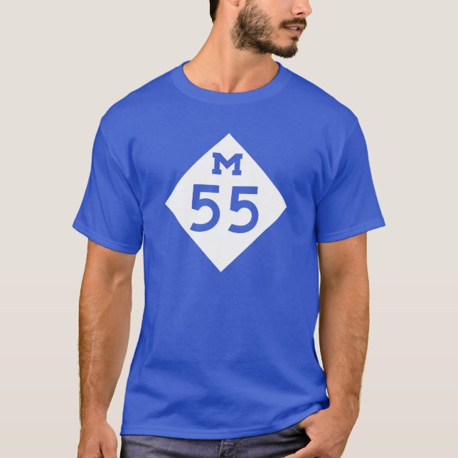 T-shirt Le Michigan M-55 (Devant)