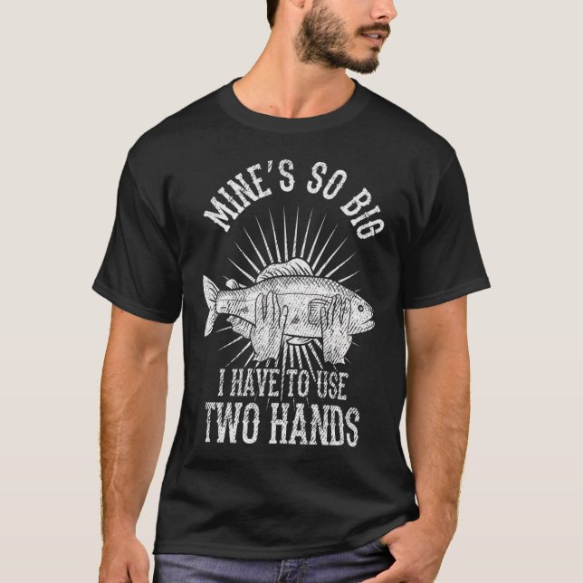 T-shirt Le Mien Est Si Gros Qu'il Faut Utiliser Deux Mains (Devant)