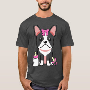 T-shirt Le Mignon Bulldog Français Est Un Ba