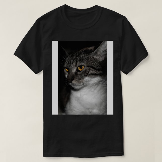 T-shirt le mignon chat (Design devant)