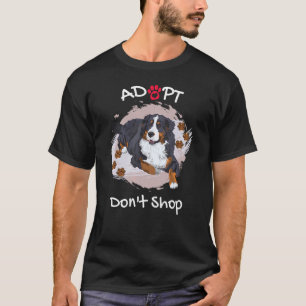 T-shirt Le mignon Saint Bernard Dog Adoptez Dont Shop Chio