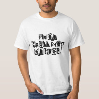 T-shirt Le mille n'assassinera pas !