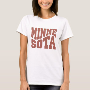 T-shirt Le Minnesota