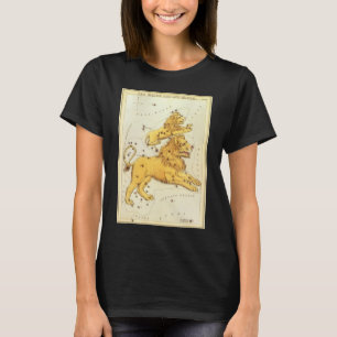 T-shirt Le miroir de Leo le lion Vintage Constellation Ura