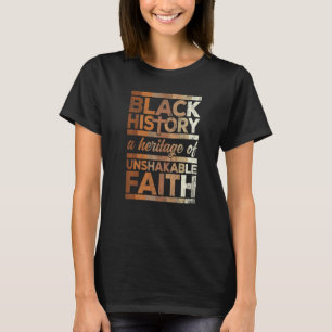 T-shirt Le Mois De L'Histoire Noire Héritage De Melanine I