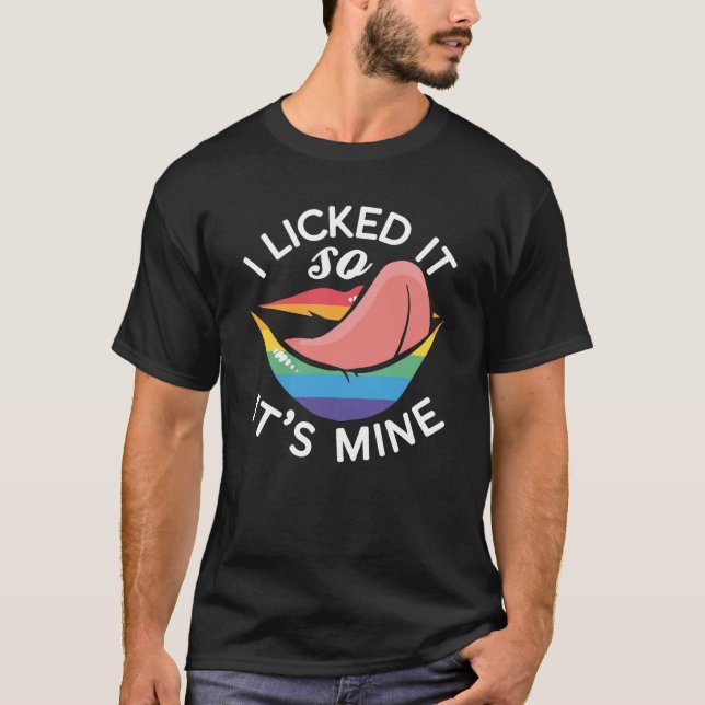 T-shirt Le Mois Des Gay pride LGBT Je L'Ai Laissé Tellemen (Devant)