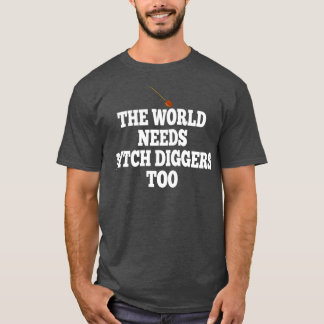 T-shirt Le monde a aussi besoin de crevettes
