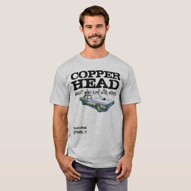 T-shirt Le Mondo T - COPPERHEAD (Devant entier)