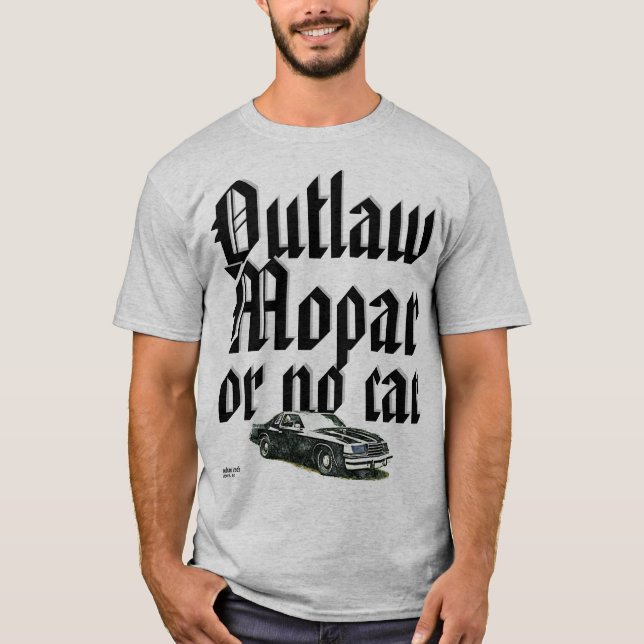 T-shirt Le MONDO T - Mopars proscrit (Devant)