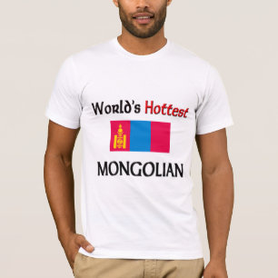T-shirt Le Mongolian le plus chaud du monde