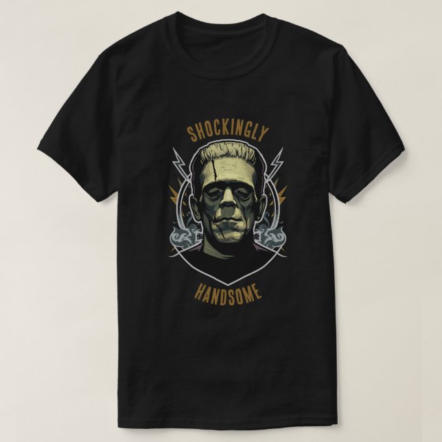 T-shirt le monstre de Frankenstein  (Design devant)