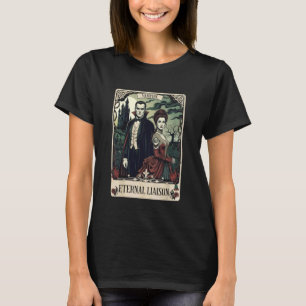 T-shirt Le monstre Frankenstein et la mariée Amoureux Taro