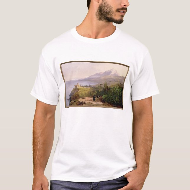 T-shirt Le mont Athos et le monastère de Stavroniketes, 18 (Devant)