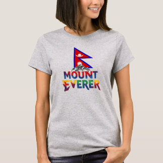 T-shirt Le Mont Everar comme le Mont Everest