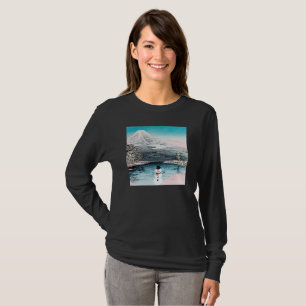 T-shirt Le Mont Fuji et le Snowman