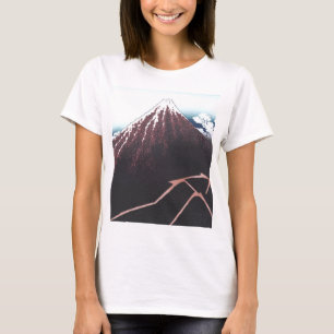 T-shirt Le mont Fuji Ukiyo-e par Hokusai, japonais