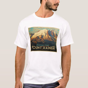 T-shirt Le mont Rainier