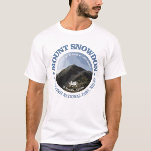 T-shirt Le mont Snowdon