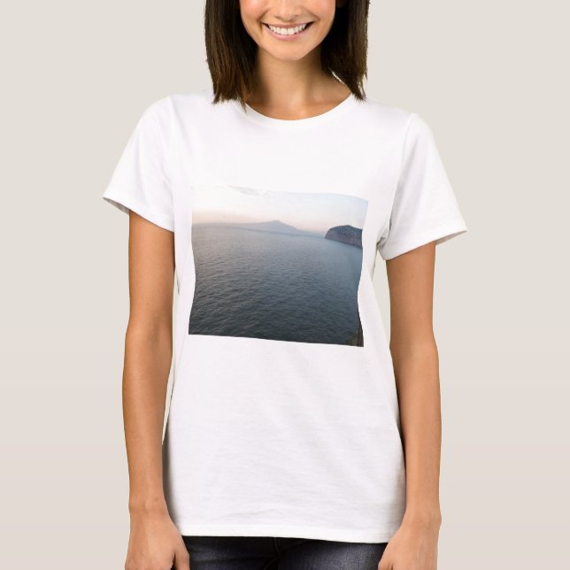 T-shirt Le mont Vésuve (Devant)