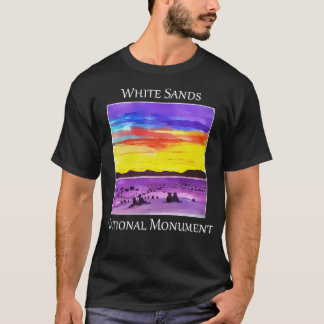 T-shirt Le monument national de White Sands