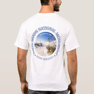 T-shirt Le monument national de White Sands