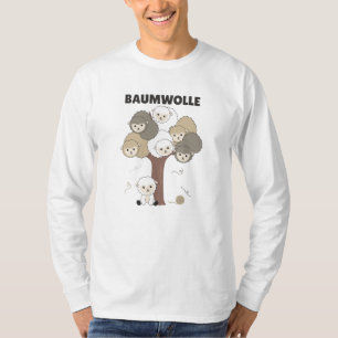 T-shirt Le Mot Du Mouton De Coton Joue Beaucoup De Moutons