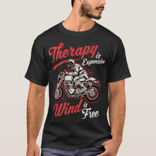 T-shirt Le motard drôle cite dire de cavalier de moto