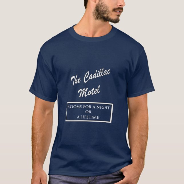 T-shirt Le motel de Cadillac (Devant)