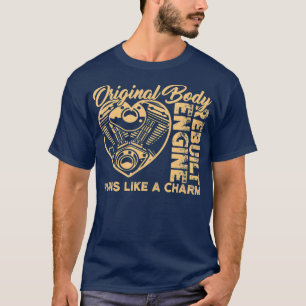 T-shirt Le Moteur D'Origine Corps Reconstruite Fonctionne 