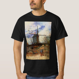 T-shirt Le Moulin de la Galette par Vincent van Gogh