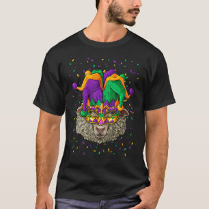 T-shirt Le mouton Mardi Gras Visage animal Carnaval agrico
