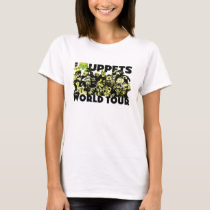 T-shirt Le Muppets World Tour - Light