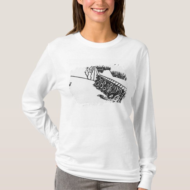 T-shirt Le mur (Devant)