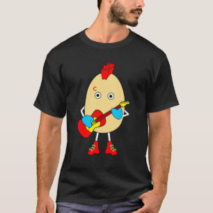 T-shirt Le musicien de rock Egghead