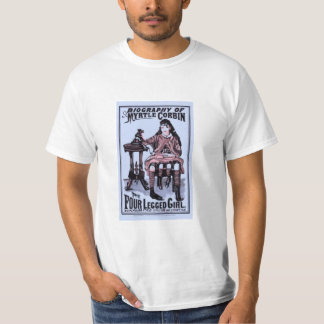 T-shirt Le Myrte Corbin la fille quatre à jambes