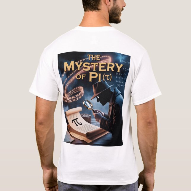 T-shirt Le mystère derrière Pi (Dos)
