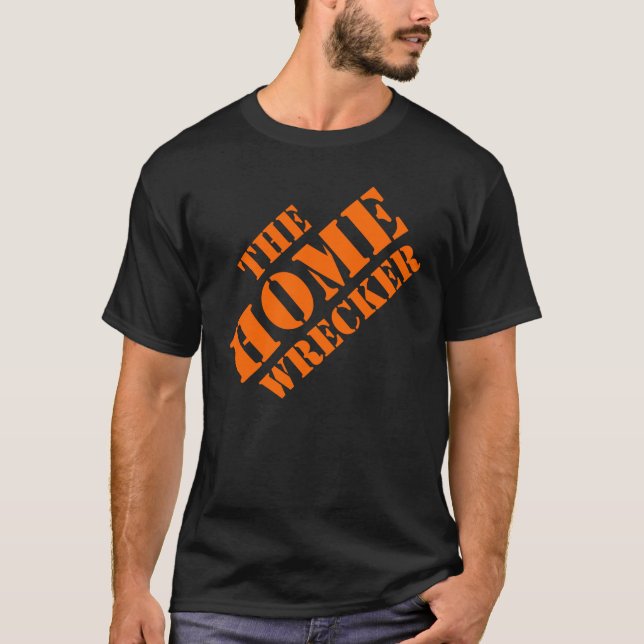 T-SHIRT LE NAUFRAGEUR À LA MAISON (Devant)