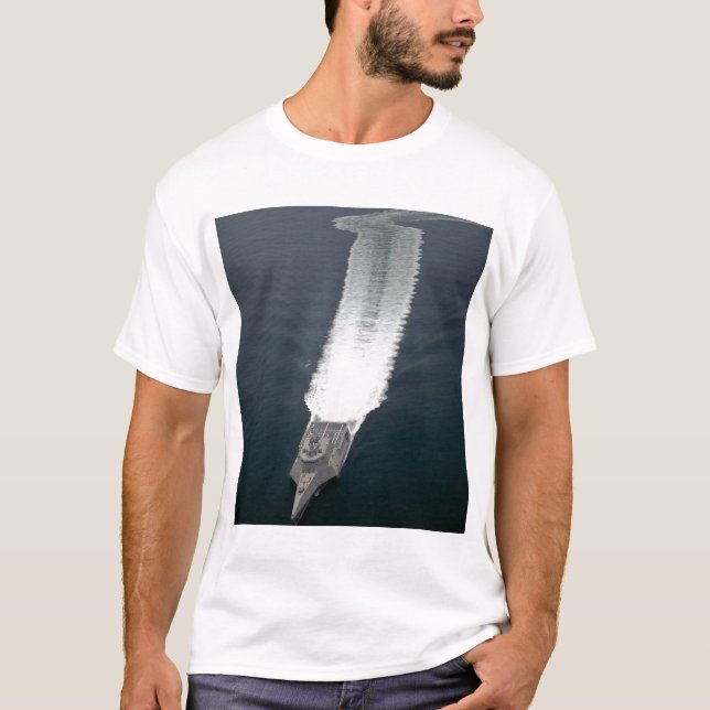 T-shirt Le navire de combat littoral Independence 2 (Devant)