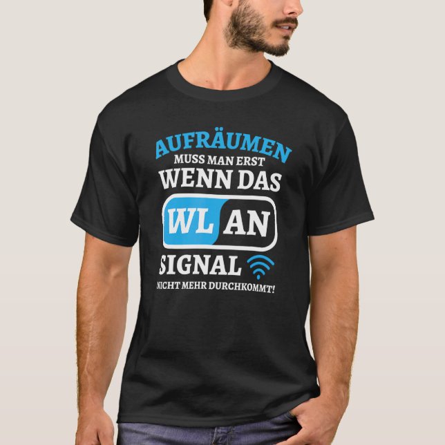 T-shirt Le Nettoyage De L'Ordinateur Du Contrôleur N'Est N (Devant)