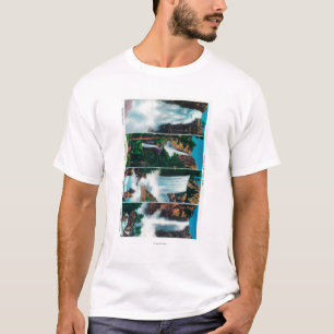 T-shirt Le Nevada, Yosemite, vernaux, et automnes