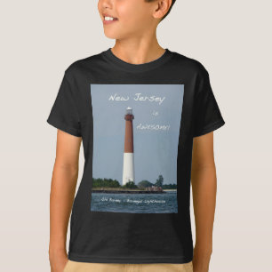 T-shirt Le New Jersey est génial - Phare de Barnegat