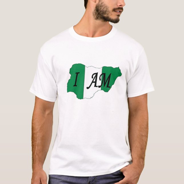 T-shirt le Nigéria (Devant)