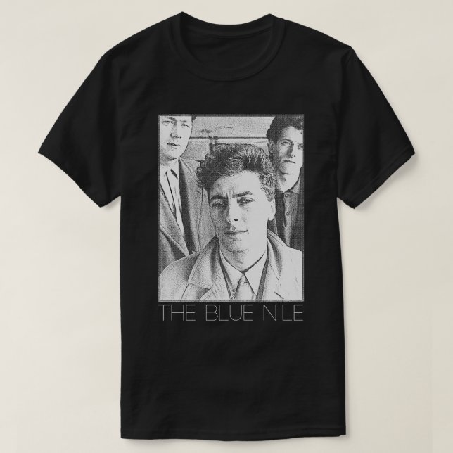 T-shirt Le Nil Bleu 80's Aesthétique design (Design devant)