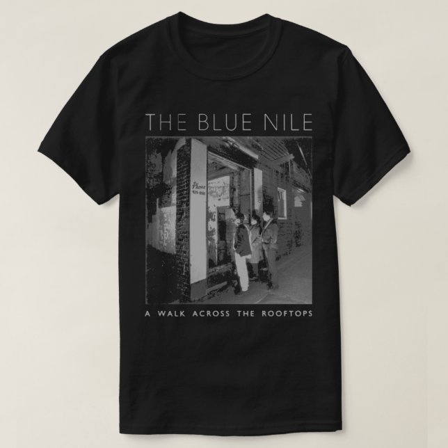 T-shirt Le Nil Bleu - Une Promenade Sur Les Toits Classiqu (Design devant)