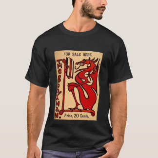 T-shirt Le noir de savant
