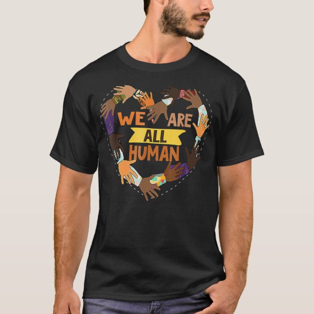 T-shirt Le Noir est beau Mois de l'Histoire Noire Nous som (Devant)