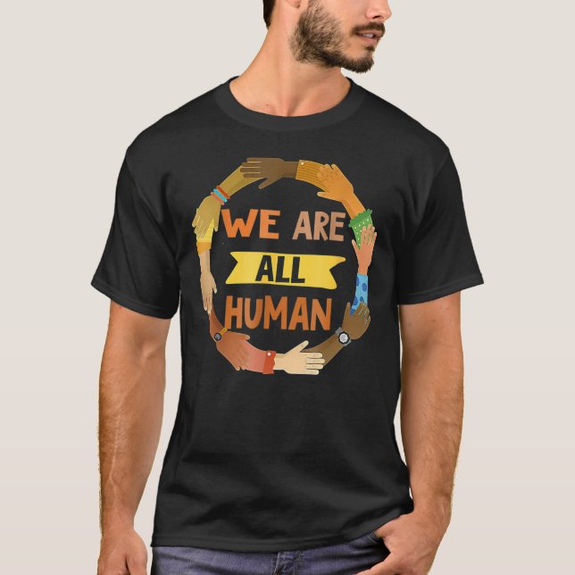 T-shirt Le Noir est beau Mois de l'Histoire Noire Nous som (Devant)