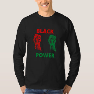T-shirt Le noir est puissance belle forte Revoluti Visionn
