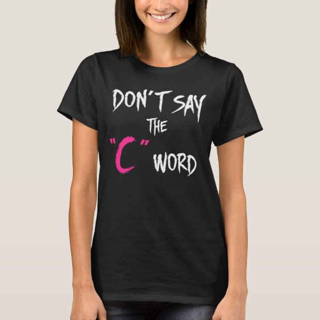 T-shirt Le noir orphelin | n'indiquent pas le C-Mot (Devant)
